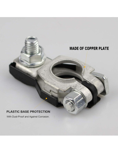 Terminales de Batería Nissan TKDMR TN02 - Positivo y Negativo