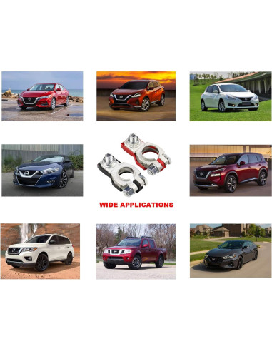 Terminales de Batería Nissan TKDMR TN02 - Positivo y Negativo