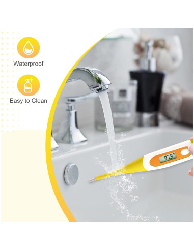 Termómetro Digital Easy@Home EMT-021 para Adultos y Bebés