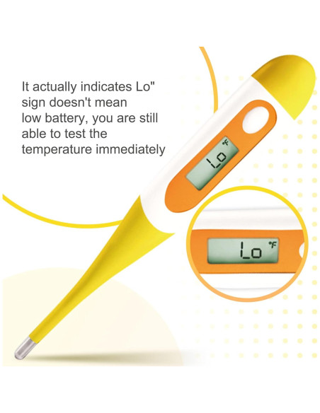 Termómetro Digital Easy@Home EMT-021 para Adultos y Bebés