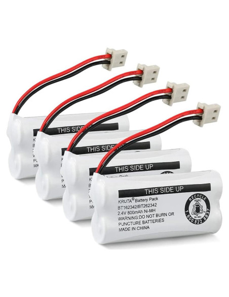 Batería Ni-MH Kruta BT183342 800mAh para Teléfonos Inalámbricos