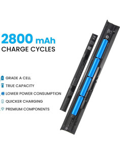 Batería de Laptop HP VI04 14.8V 2800mAh 41Wh para Pavilion 2