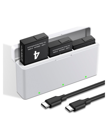 Paquete de 3 Baterías 1850mAh para DJI Osmo Action 4/3