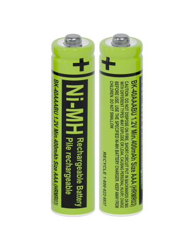 Baterías Recargables Ni-MH BK-40AAABU para Teléfono Panasonic