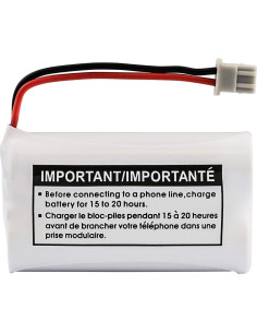 Batería recargable Uniden BBTY0651101 2.4V 500mAh NiCd 2