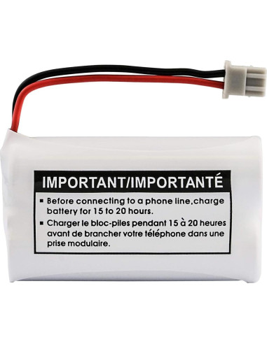 Batería recargable Uniden BBTY0651101 2.4V 500mAh NiCd