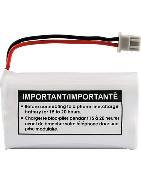 Batería recargable Uniden BBTY0651101 2.4V 500mAh NiCd