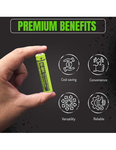 Baterías Recargables Ni-MH BK-40AAABU para Teléfono Panasonic