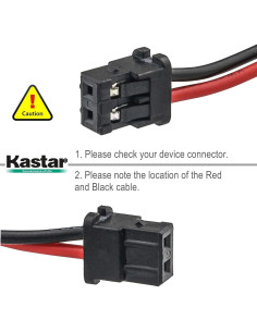 Batería Inalámbrica Kastar 3.6V 1600mAh para Uniden y Radio Shack 2