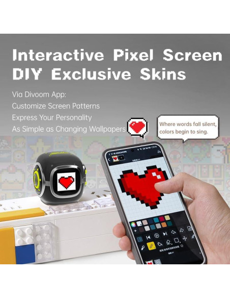 Cargador Rápido USB-C Divoom Dipow 35W con Pantalla LED