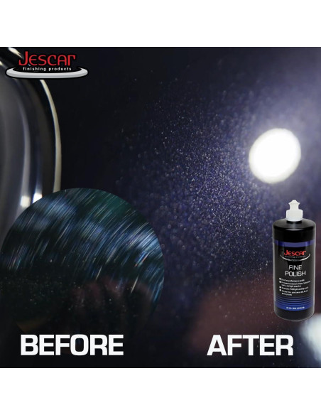 Pulido Profesional Jescar 8oz - Elimina Remolinos y Rayones