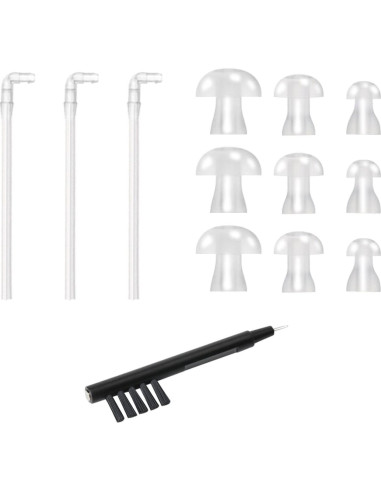 Accesorios para Audífonos BTE Banglijian - 3 Tubos, 9 Tapones, Herramienta