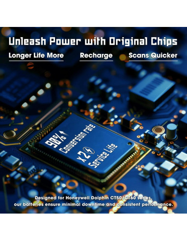 Batería de Reemplazo Honeywell para Escáner CT50 CT60