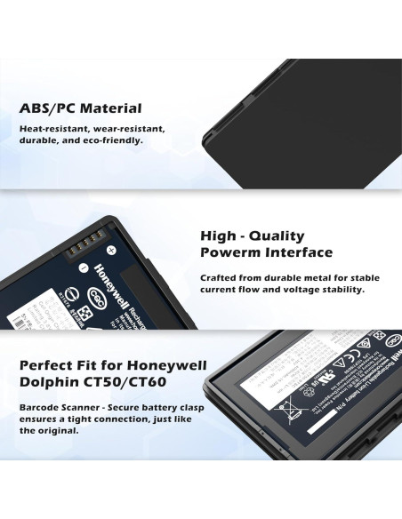Batería de Reemplazo Honeywell para Escáner CT50 CT60