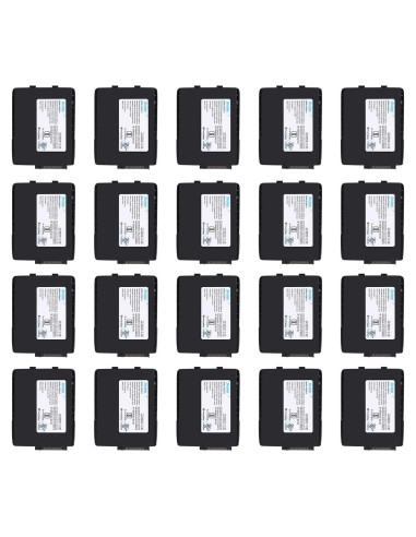 20 Baterías de Reemplazo Polímero Litio Sicimly para Zebra TC70 TC75