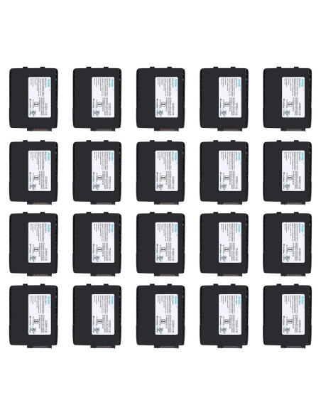 20 Baterías de Reemplazo Polímero Litio Sicimly para Zebra TC70 TC75