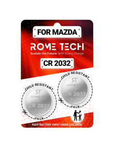 Batería CR2032 para Llave Mazda 2019-2025 - Paquete de 2
