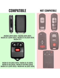 Batería CR2032 para Llave Mazda 2019-2025 - Paquete de 2 2