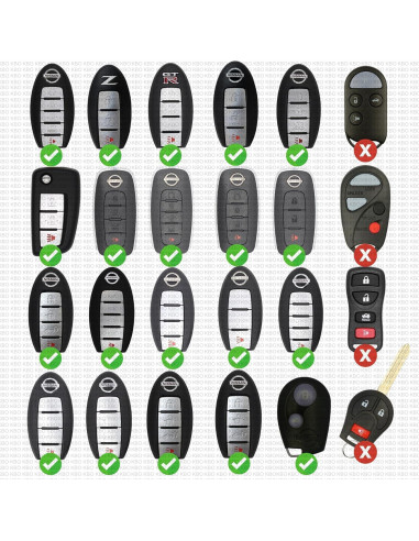 Baterías CR2032 para Llaveros Nissan e Infiniti - Paquete de 2