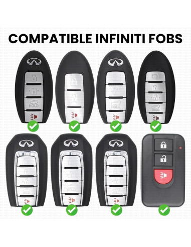 Baterías CR2032 para Llaveros Nissan e Infiniti - Paquete de 2