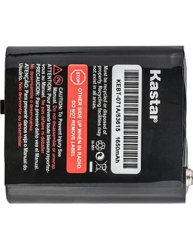 Batería Ni-MH Kastar 3.6V 1650mAh para Radios Motorola