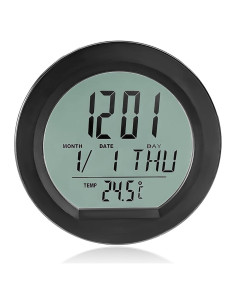 Reloj Digital Termómetro para Coche YTFRL con Retroiluminación