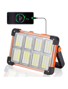 Luz de Trabajo Solar Recargable YXQUA 120W 10000LM IP66