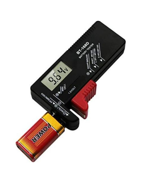 Probador de Batería Digital Genérico BT-168D LCD Universal