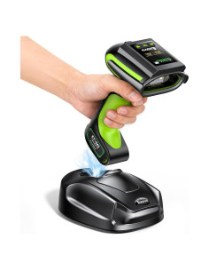 Escáner de Código de Barras Inalámbrico Eyoyo EY-042 1D 2D IP65