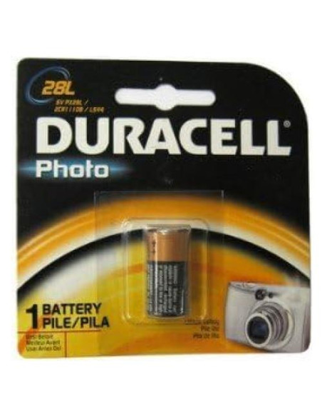 Batería de Litio Duracell PX28L 6V en Paquete Blister