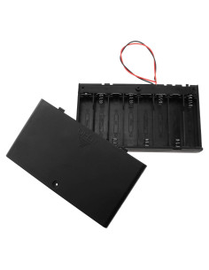 Soporte de Batería 12V E-outstanding para 8 AA con Interruptor