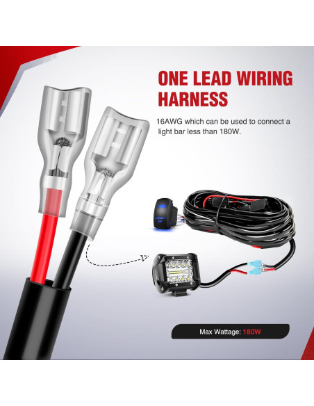 Barra de Luz LED Nilight 50cm 420W Combo Inundación y Spot