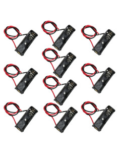 10 Soportes de Batería 12V 23A con Cable - LUORNG