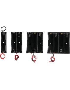 Soporte de Batería 18650 Shutao - Caja Almacenamiento 1/4 2