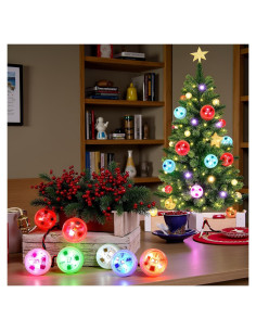 Luces LED sumergibles MATA LEON con control remoto - 10 luces