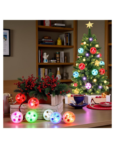 Luces LED sumergibles MATA LEON con control remoto - 10 luces