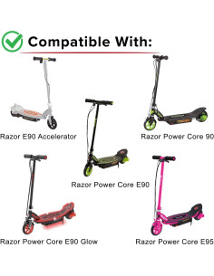 Batería AGM 12V 7Ah AlveyTech para Scooter Razor E90 2