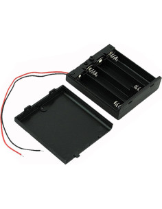 Soporte de Batería Ogrmar 4 x AA con Interruptor On/Off 2