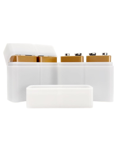 Funda de Batería Slimline 9V WLG Creations - Paquete de 2