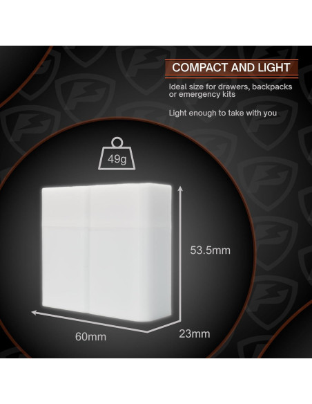 Funda de Batería Slimline 9V WLG Creations - Paquete de 2