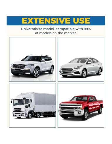 Soporte de Batería de Aluminio UBOG 23.4x4.3 cm Rojo