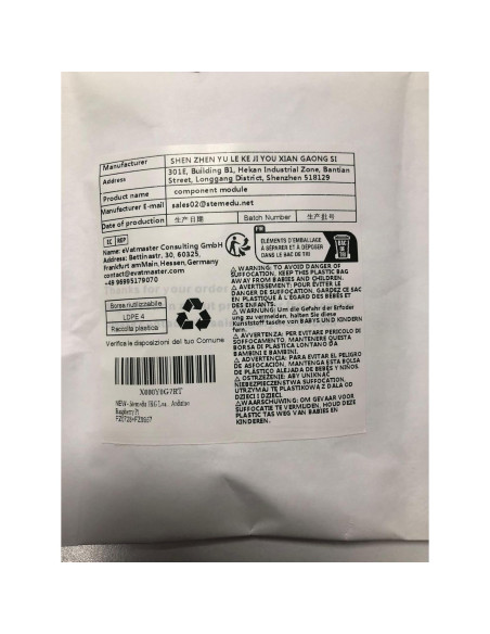 5 Cajas de Almacenamiento para Batería 18650 Stemedu 3.7V