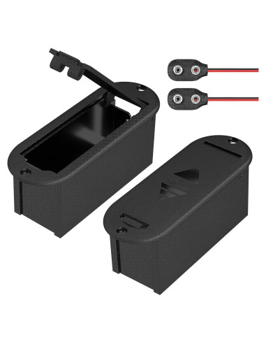 Soporte de Batería 18650 y 9V DAIERTEK - 10 Piezas