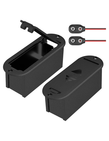 Soporte de Batería 18650 y 9V DAIERTEK - 10 Piezas