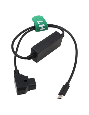 Cable de Alimentación 65W QC PD D-tap a USB-C 60 cm HangTon