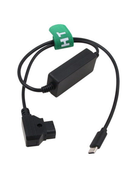 Cable de Alimentación 65W QC PD D-tap a USB-C 60 cm HangTon