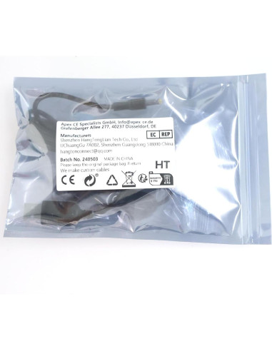 Cable de Alimentación 65W QC PD D-tap a USB-C 60 cm HangTon