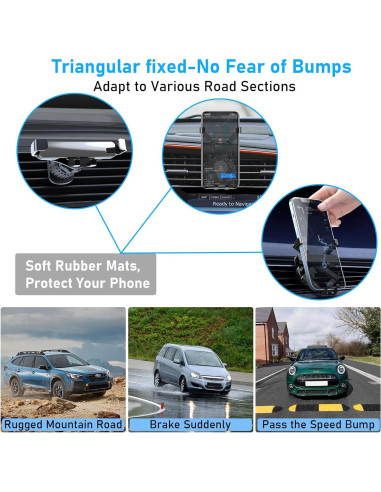 Soporte para Teléfono Honda Civic 2016-2021 Rotación 360