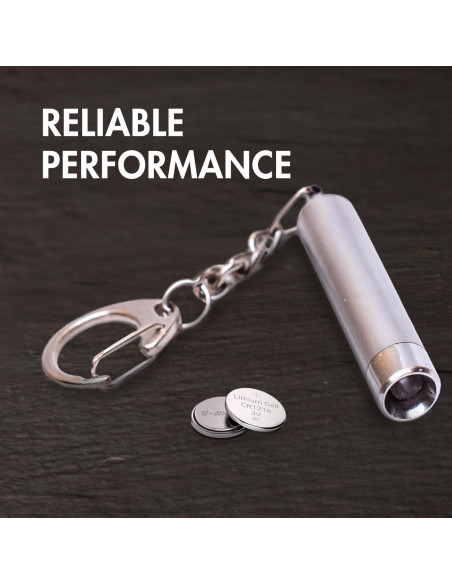 Batería de botón Tenergy CR1216 3V - 5 unidades para relojes