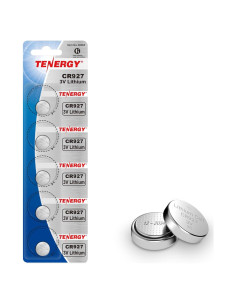 Batería de botón Tenergy CR927 3V - 5 unidades para relojes